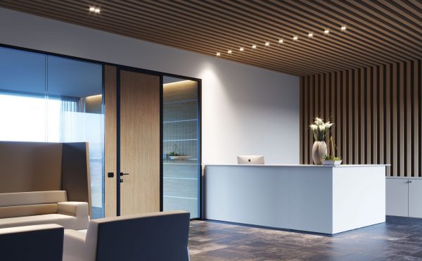 BAGUETTE - bancone reception per ufficio - immagine 2
