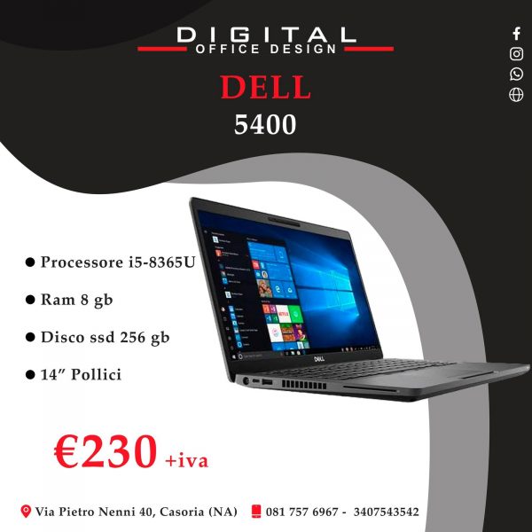 DELL 5400 - NOTEBOOK